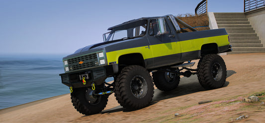 1986 Chevy Square Lifted Offroad Beast | Exotic Customs