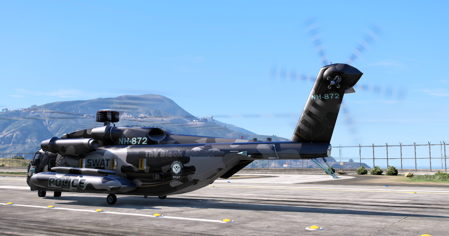 CH-53 "Black Stallion" Police Edition (10 Seater) | Vagabon