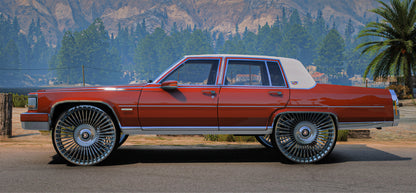1990 Cadillac Escalade FleetWood Swapped Donk | BDB Cars