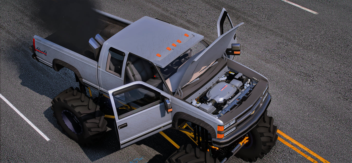 1997 Chevy k2500 MUD Truck | Exotic Customs