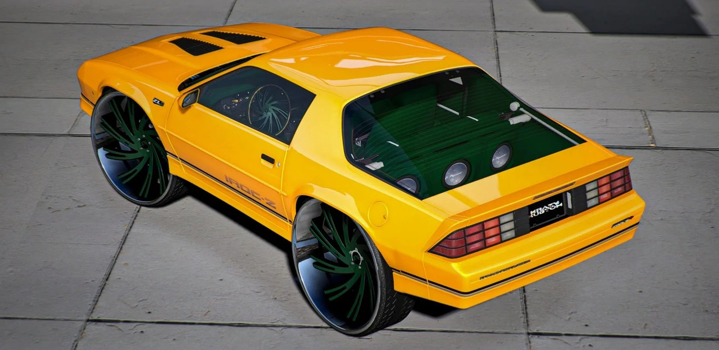 1990 Chevy Camaro On Forgiato | Krazy Customs