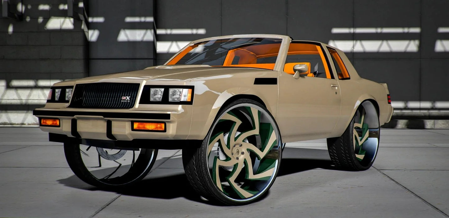 Buick GNX T Top Donk | Krazy Customs