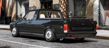 Bagged Volkswagen Rabbit Pickup | GG