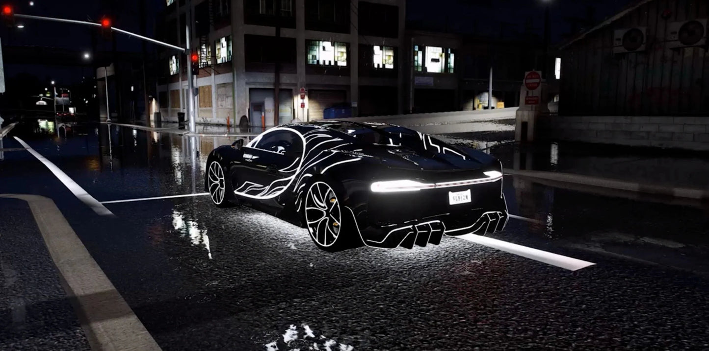 Bugatti Chiron - GOBEAN x CHLOE.E Business Class