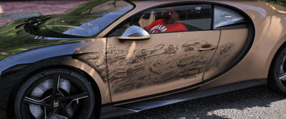 Bugatti Chiron Golden Era | HM Mods