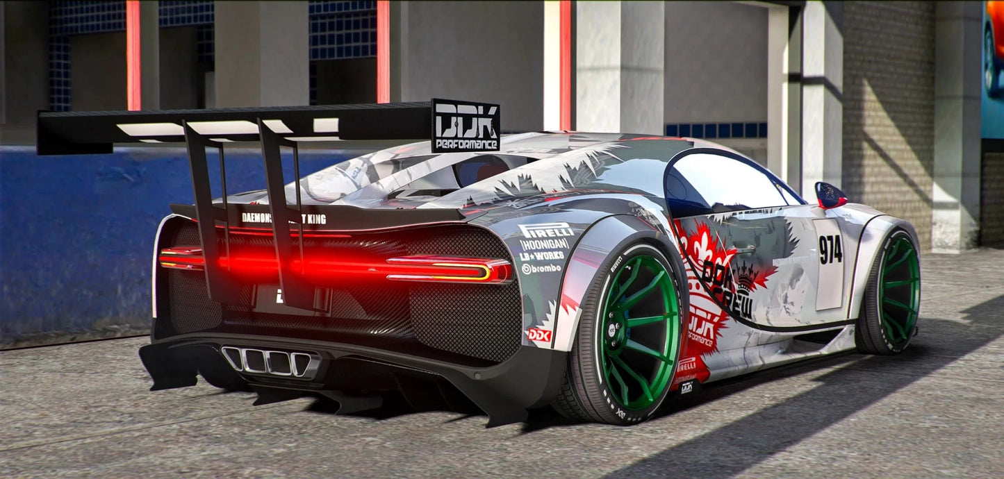 Bugatti Chiron Liberty Walk DDK-Performance | WilX