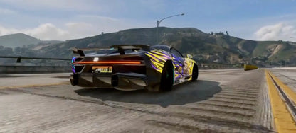 Bugatti Chiron Animated Rick and Morty