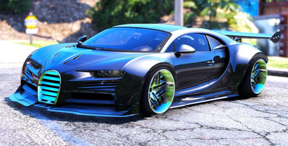 (Debadged) Bugatti Chiron Widebody Omega Edition | Tora