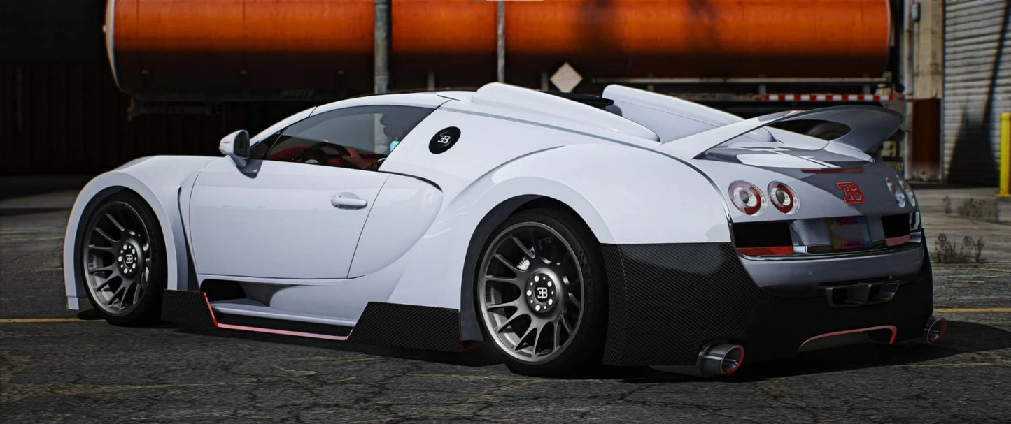 Bugatti Veyron Profilee [Animated Lights] | Zeed