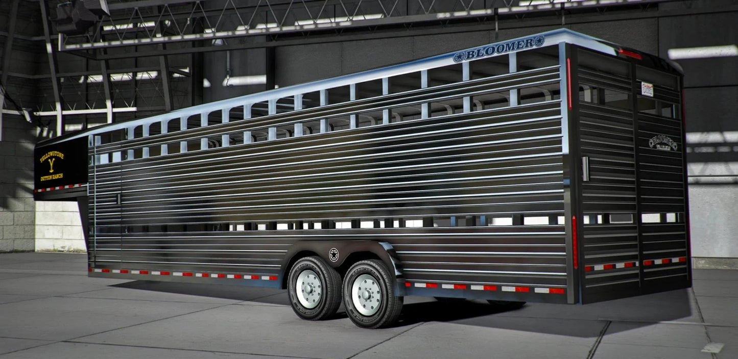 Bloomer Stock Trailer | Bagged Customs
