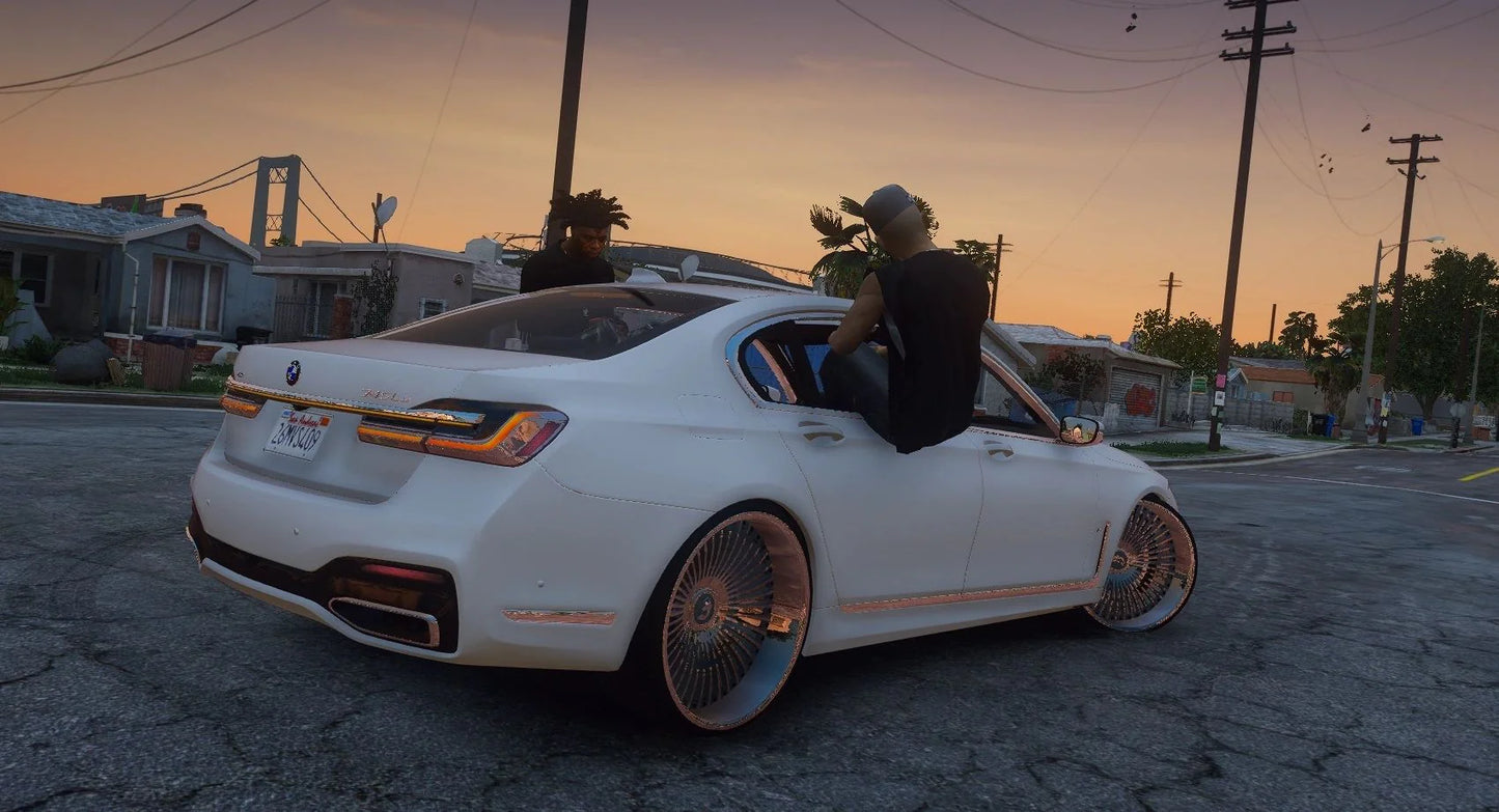 BMW 745LI On Forgiatos 6 Seater Slider | A1 Customs