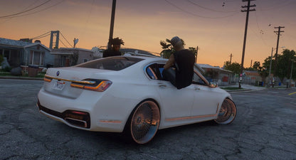 BMW 745LI On Forgiatos 6 Seater Slider | A1 Customs