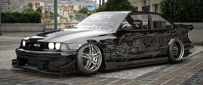 BMW E36 M3 Uras GT 'Black Edition' | Zlayworks