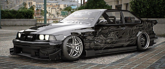 BMW E36 M3 Uras GT 'Black Edition' | Zlayworks