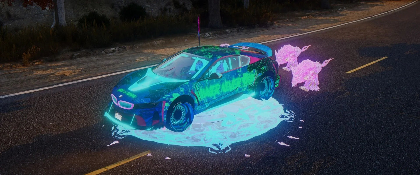 BMW I8 Fear [Dinamic Lights] | Kick Store