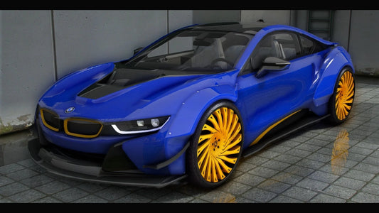 BMW I8 on Rucci Wheels | Lee Customs