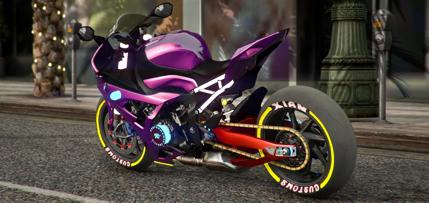 BMW M1000RR Carbon Edition Slammed | Xian Customs