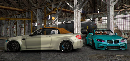 BMW M2 Cabrio Widebody [Animated Roof] | RY Customs