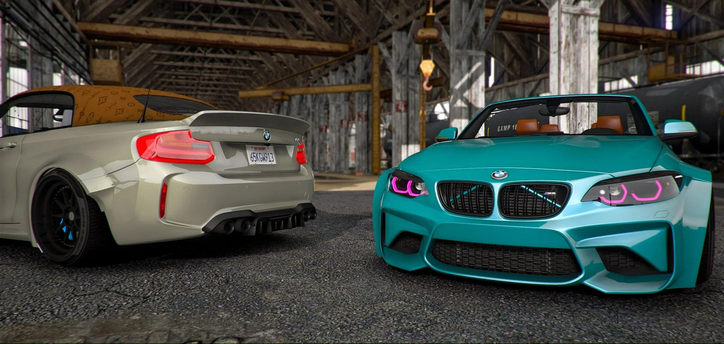BMW M2 Cabrio Widebody [Animated Roof] | RY Customs