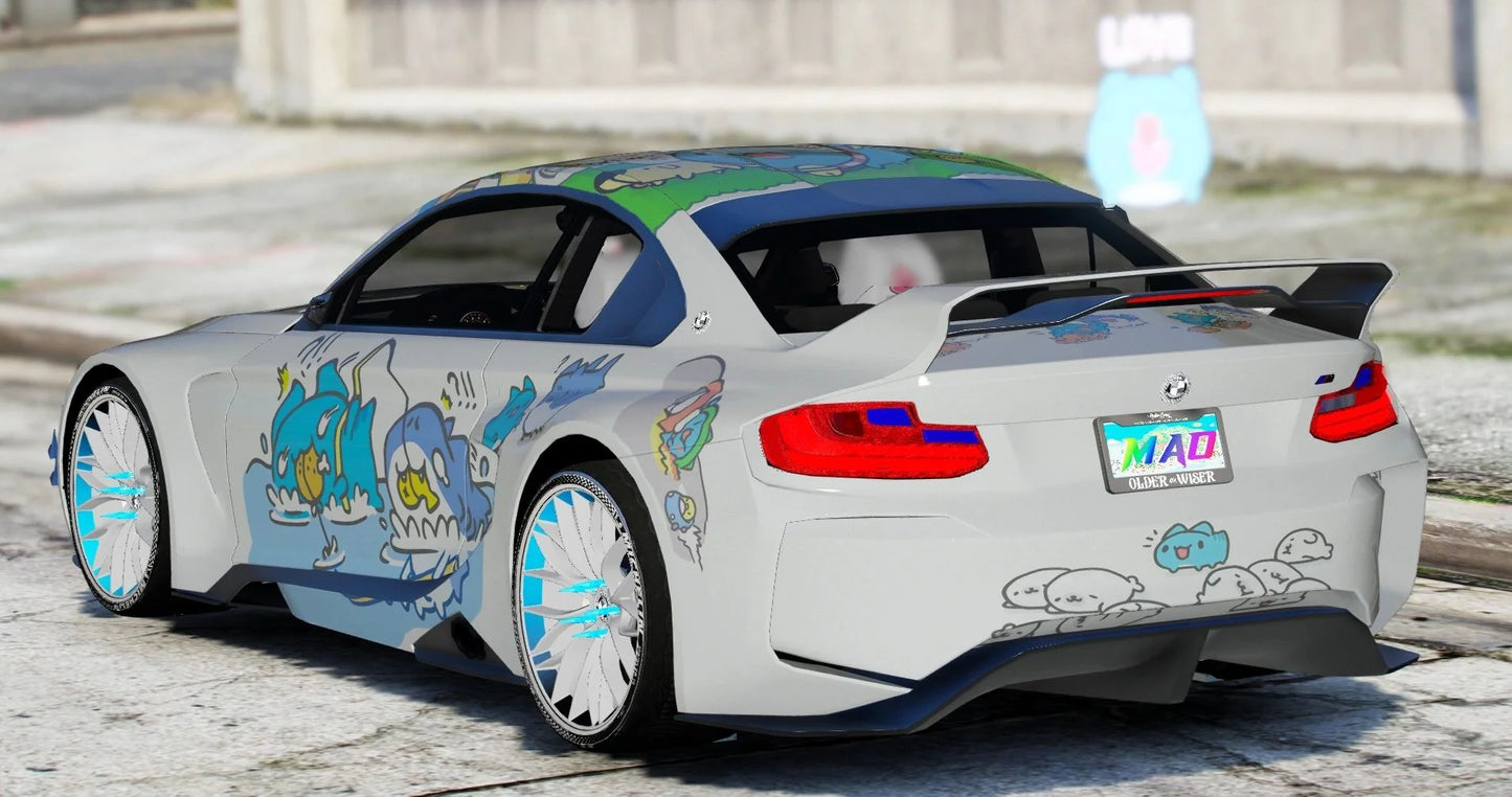 BMW M2 Vision BUGCAT CAPOO [Dinamic RGB Lights] | Gamer's Cafe