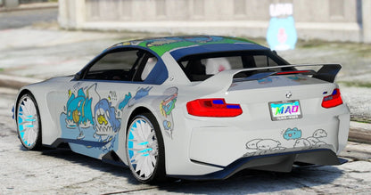BMW M2 Vision BUGCAT CAPOO [Dinamic RGB Lights] | Gamer's Cafe