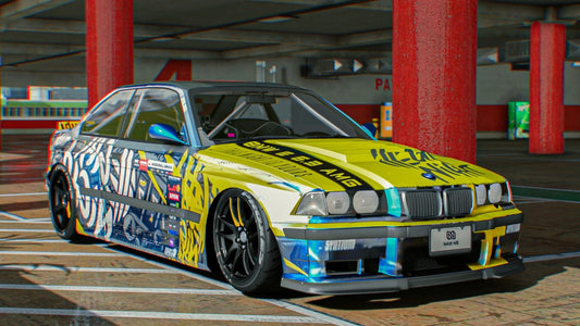 BMW M3 E36 6.3 AMG Illegal Night | GDP Customs