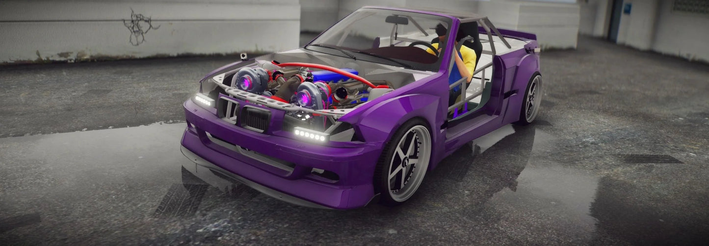 BMW M3 E36 DRIFT Cab | FDAC