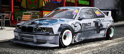 (Debadged) BMW M3 E36 Kyza | OWL Frost