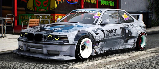 (Debadged) BMW M3 E36 Kyza | OWL Frost