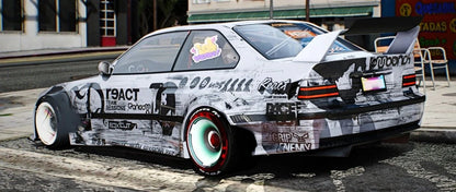 (Debadged) BMW M3 E36 Kyza | OWL Frost
