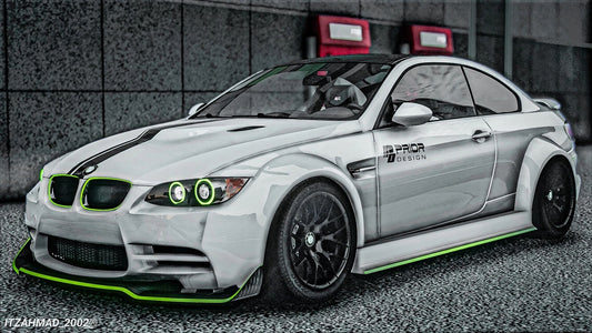 BMW M3 E92 Prior Design (Animated Lights) | Itzahmad_2002