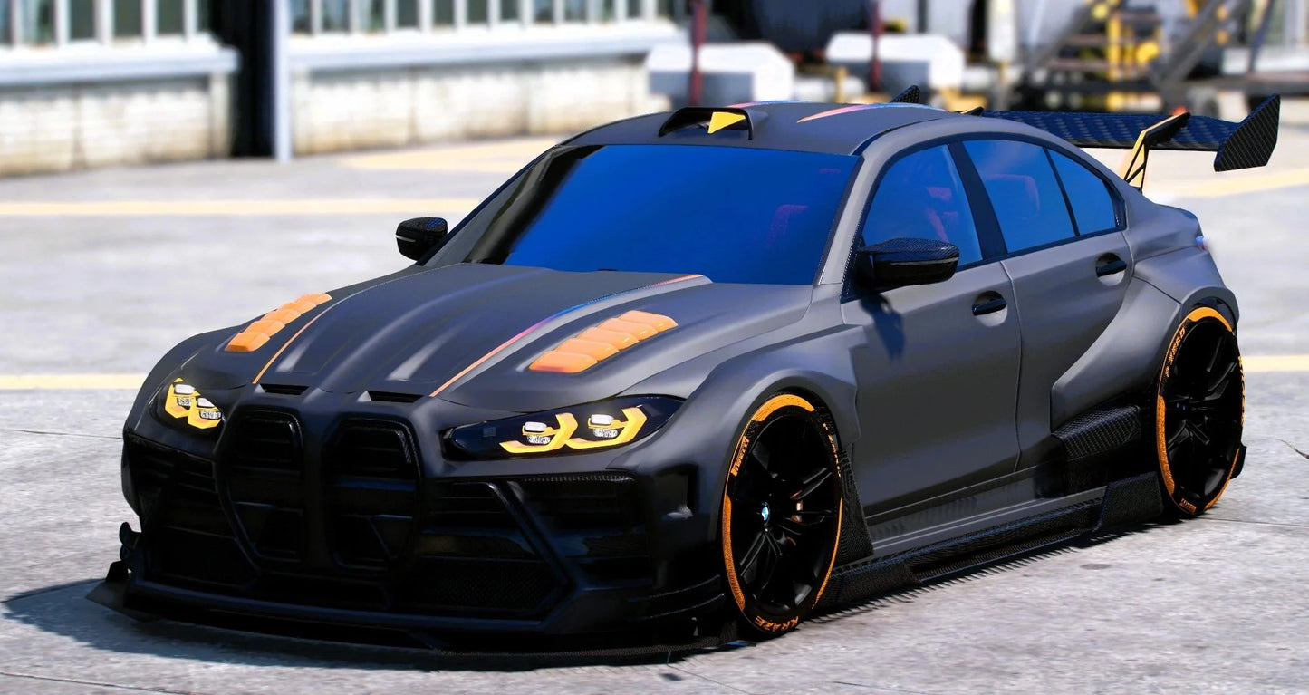 BMW M3 G80 "Beast Mode" [Dinamic Lights] | Port Baek
