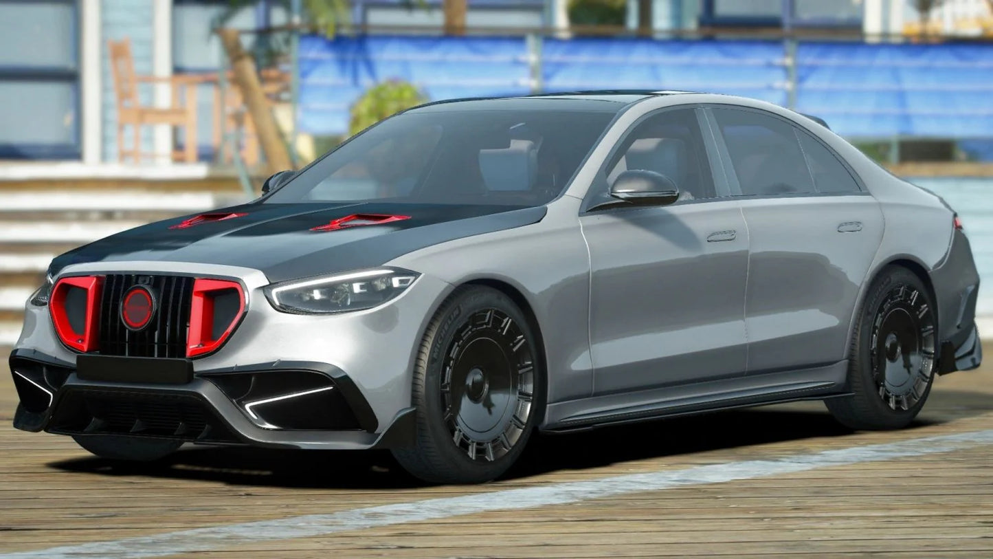 RED Mercedes-AMG S63 E PERFORMANCE MANSORY | MO Store