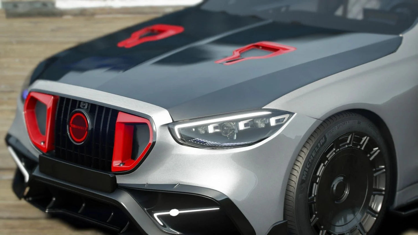 RED Mercedes-AMG S63 E PERFORMANCE MANSORY | MO Store