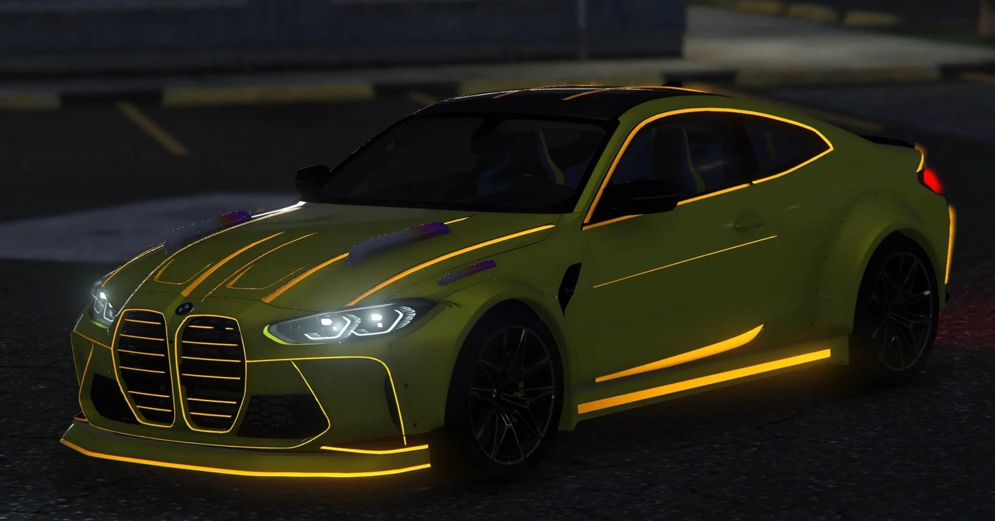 BMW M4 Competition Custom G82 [Dinamic Lights] | Port Baek