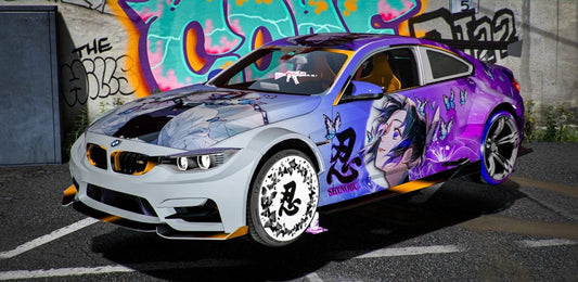 BMW M4 Shinobu Kocho Edition [Dinamic RGB Lights] | Kick Store