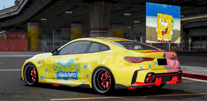 BMW M4 Spongbob Patrick [Dinamic Lights] | Gamers Cafe