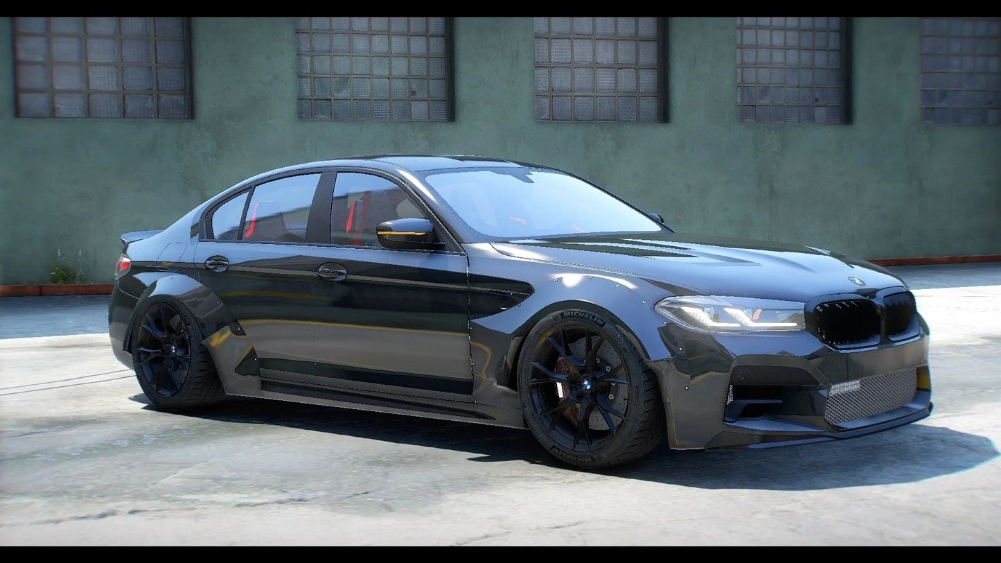 BMW M5 F90 20' Black Edition Widebody