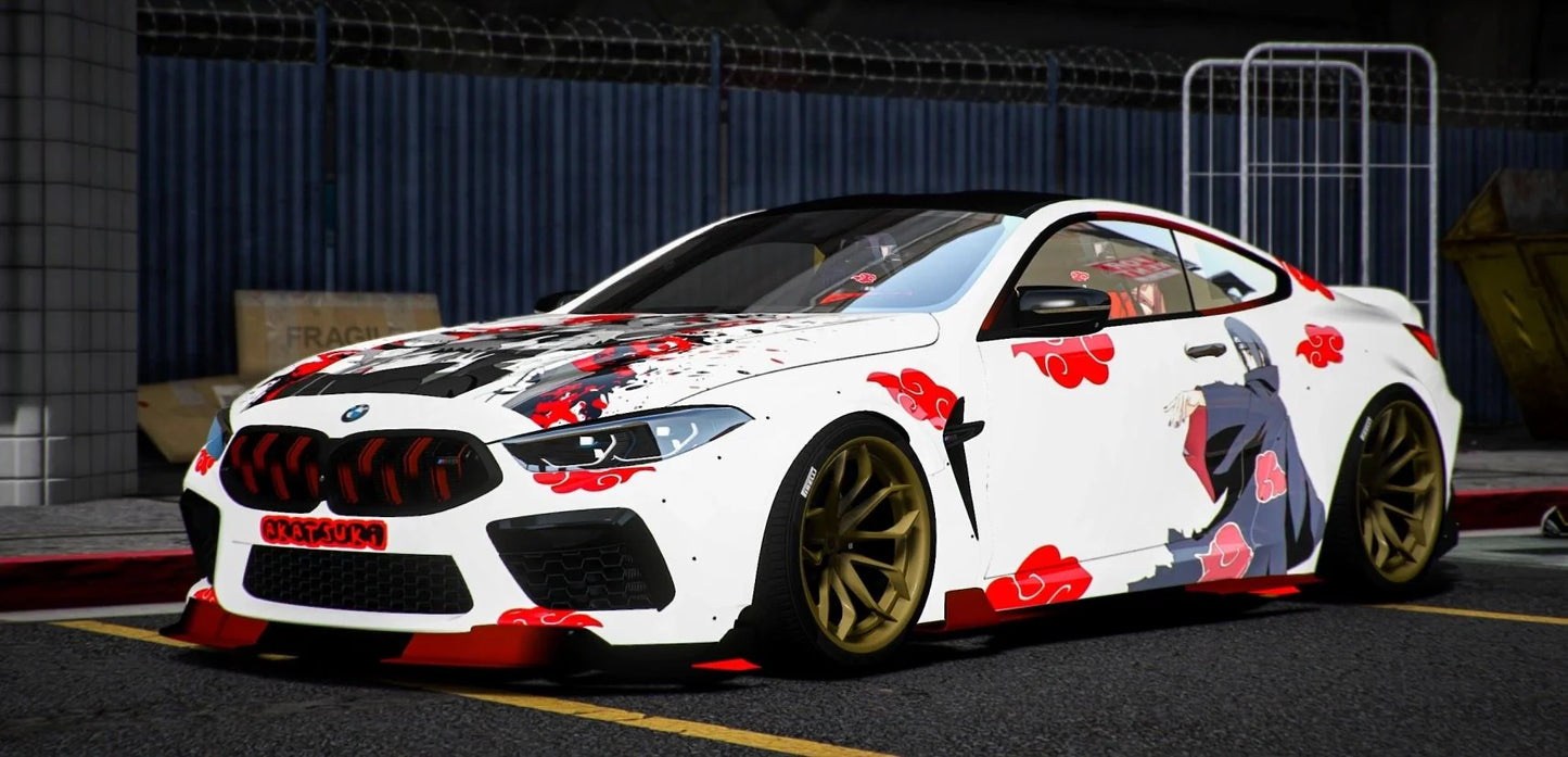 BMW M8 AKATSUKI [Dinamic Lights] | Kick Store