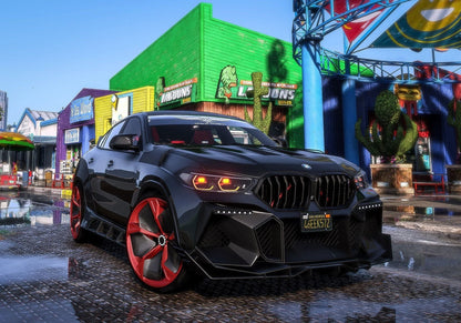 BMW X6M Competition Custom | Owl Frost