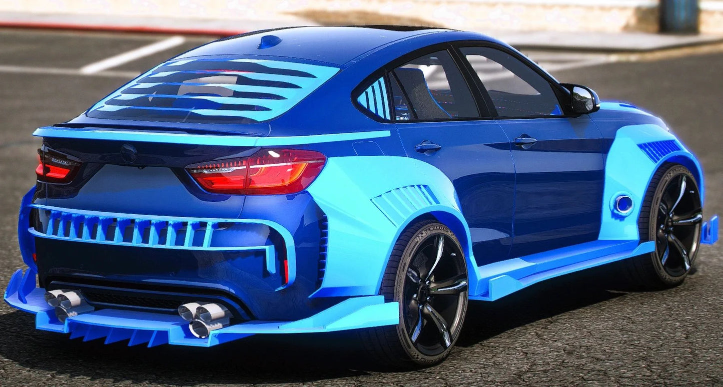 (Debadged) BMW X6M Widbody | DR Customs