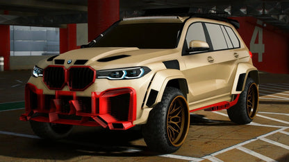 BMW X7 4x4 Widebody Custom | Wolf3D