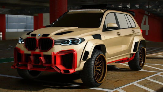 BMW X7 4x4 Widebody Custom | Wolf3D
