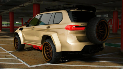 BMW X7 4x4 Widebody Custom | Wolf3D