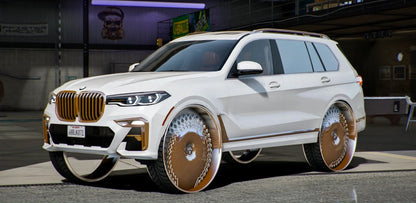 BMW X7 Donk on Floats | Ismackzi