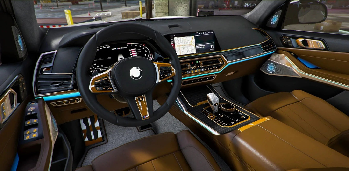 BMW X7 Donk on Floats | Ismackzi