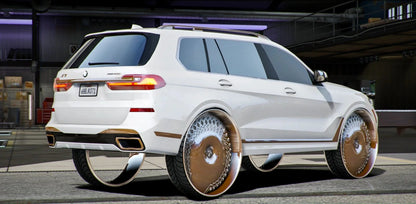 BMW X7 Donk on Floats | Ismackzi