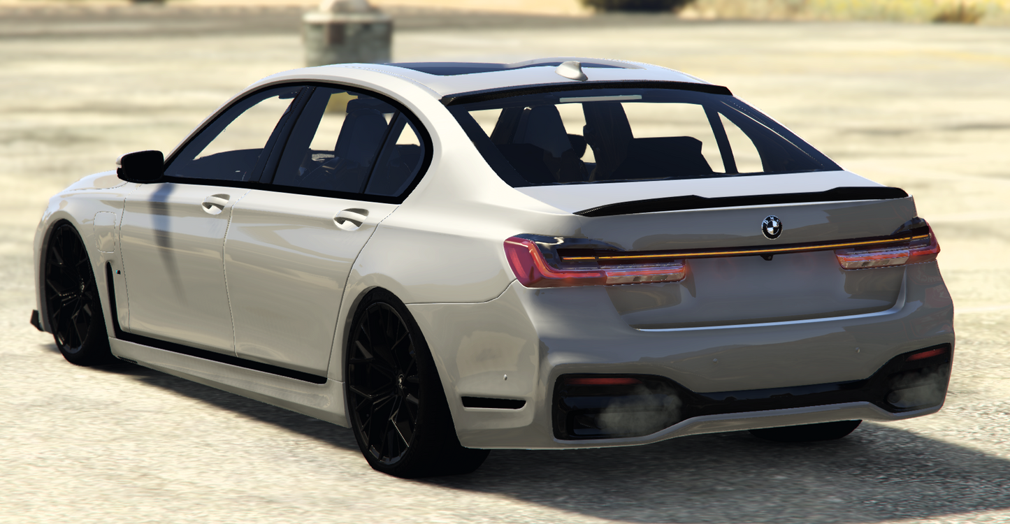 BMW 745L xDrive Custom Suspension | Lexty