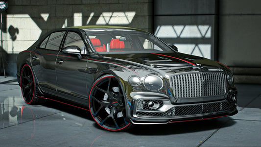 Bentley Flying Spur Mansory on 26" Rims | Flexx Gordon