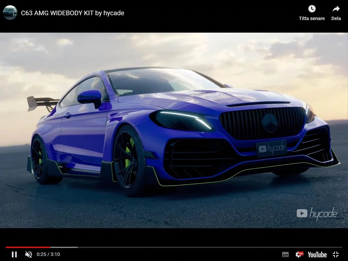 C63 AMG WIDEBODY KIT